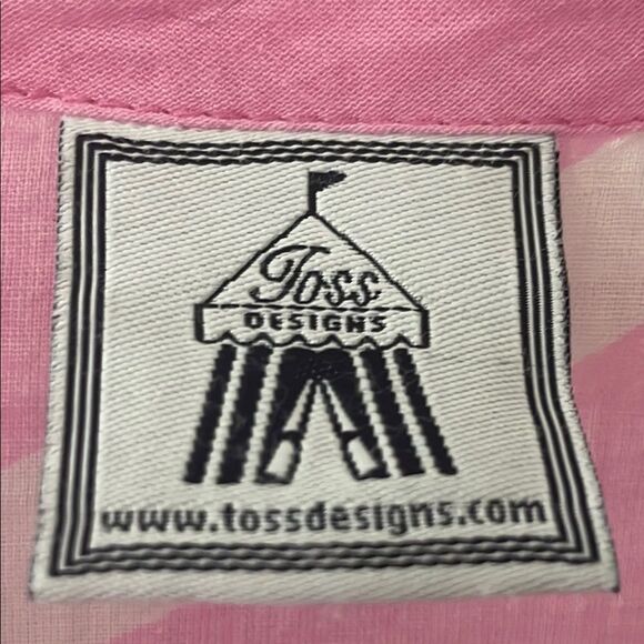 Whimsical Pink Chevron and Skulls Cover Up - Picture 2 of 5